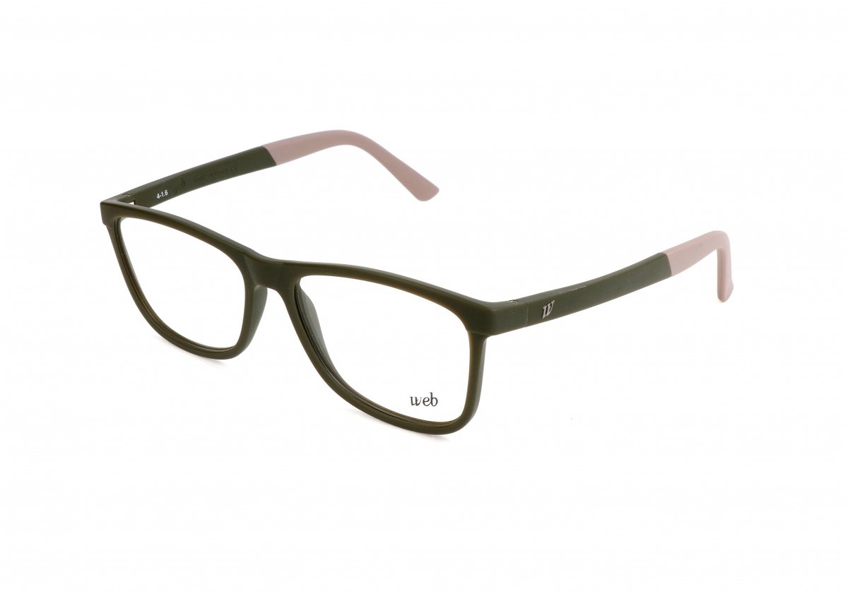 Web WE5187 Matte dark green 54/15/140 MAN Brilmonturen