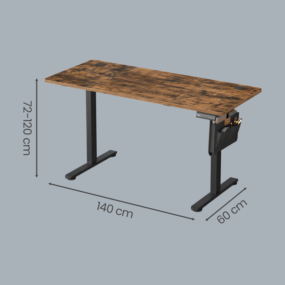 SONGMICS SONGMICS Zit-Sta Bureau - afbeelding 2