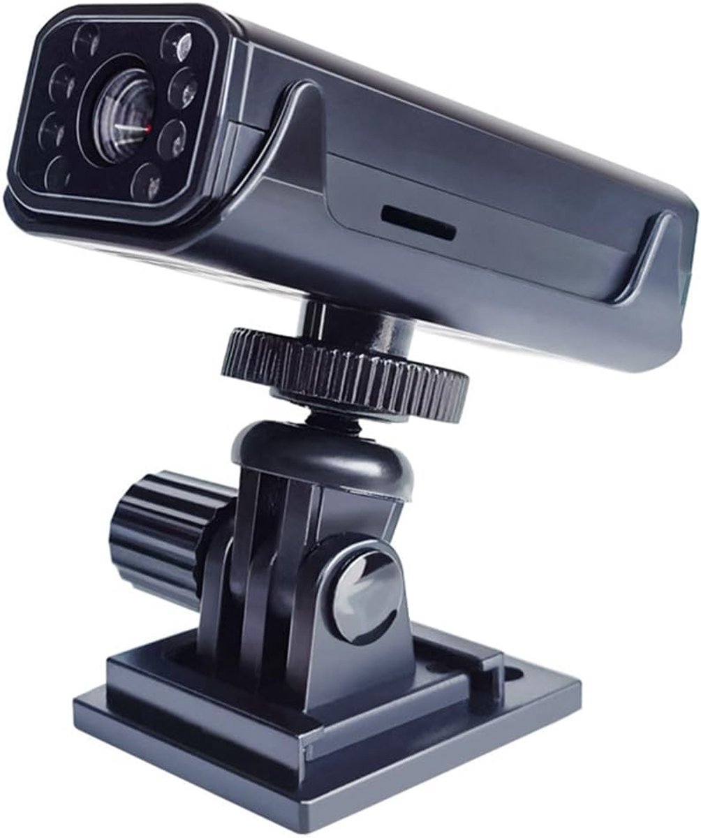 Draadloze Camera - Wifi Netwerk Camera - Beveiliging Thuis - Nachtzicht Functionaliteit - Compact Formaat - Zwart