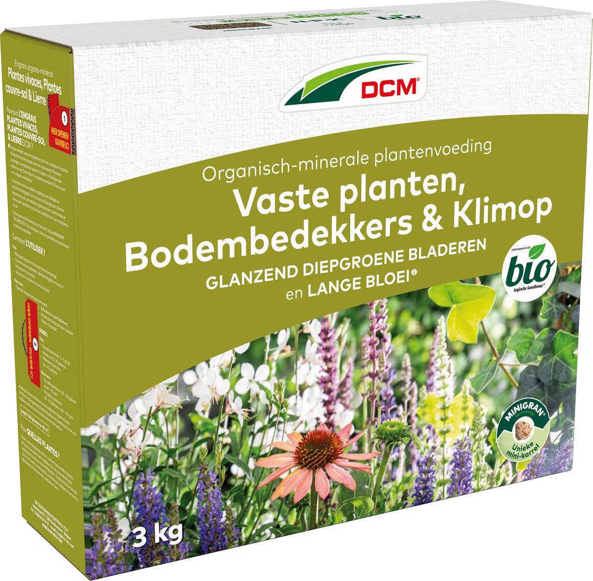DCM VASTE PLANTEN/KLIMOP/BODEMBEDEKKERS 3KG