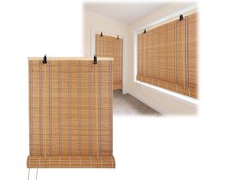 Sunshade Bamboe Rolgordijnen Voor Ramen 45 50 60 65 70 80 90 100 105 110 120 130 140 150 160 Breed Natuurlijke Bamboe Rolgordijnen Privacy B