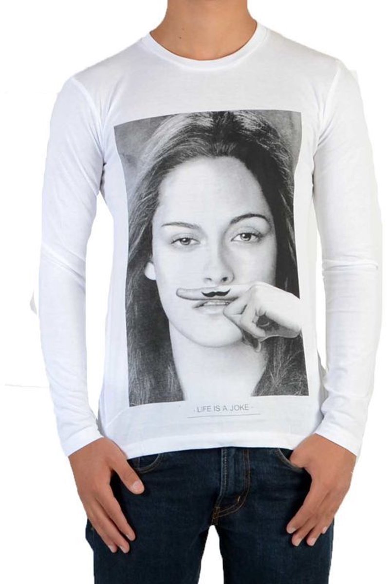 T-shirt Little Eleven Paris Chris LS, unisex