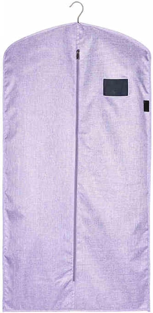 Kledinghoezen - Linnen Beschermers - Kleding Opbergen - Ademend Venster - 150cm Lengte - Paars