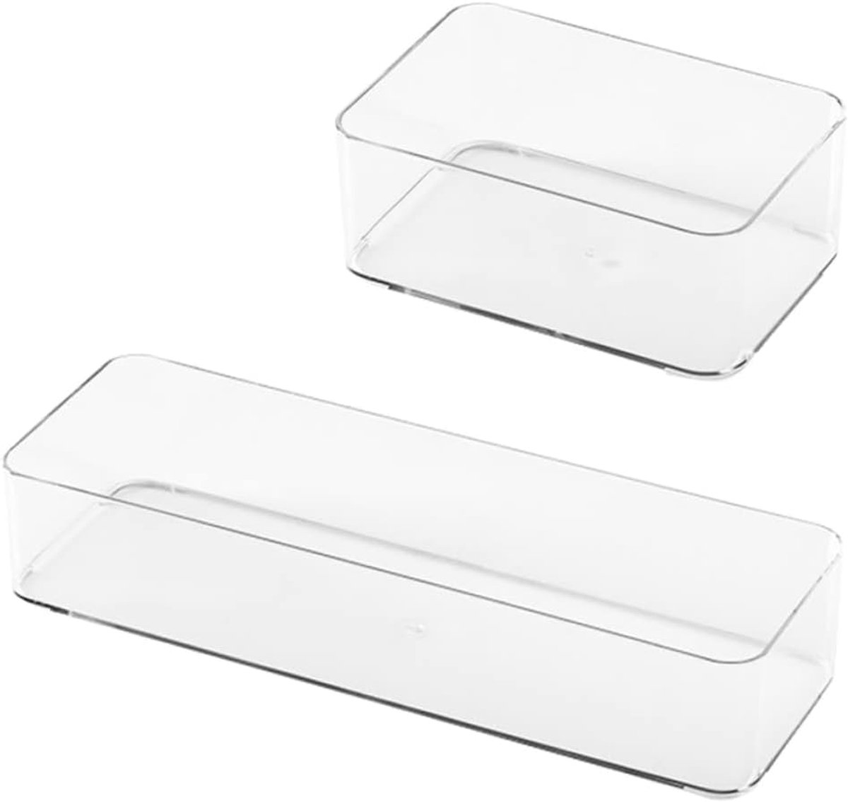 Lade Organizer - Opbergdoos Set - Keuken Laden - Praktisch Ontwerp - 30x10x5.5cm - Wit