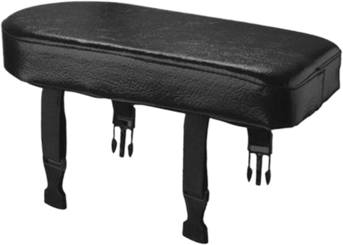 Fietsachterbank - Bemand kussen - Vracht en vervoer - Ergonomisch ontwerp - 31x15x4cm - Zwart