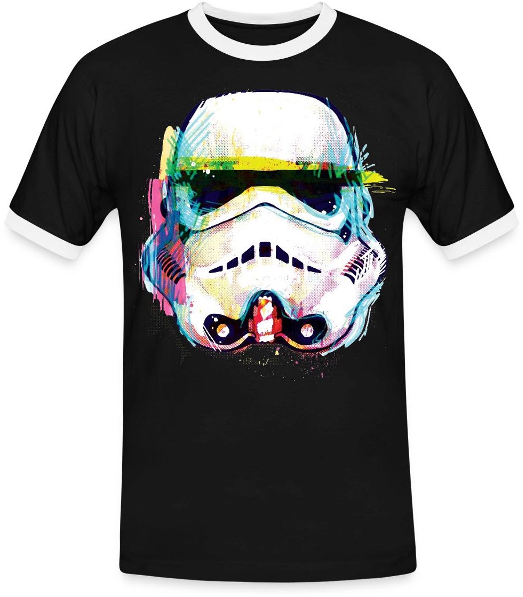 Star Wars Stormtrooper Mannen Contrast Shirt
