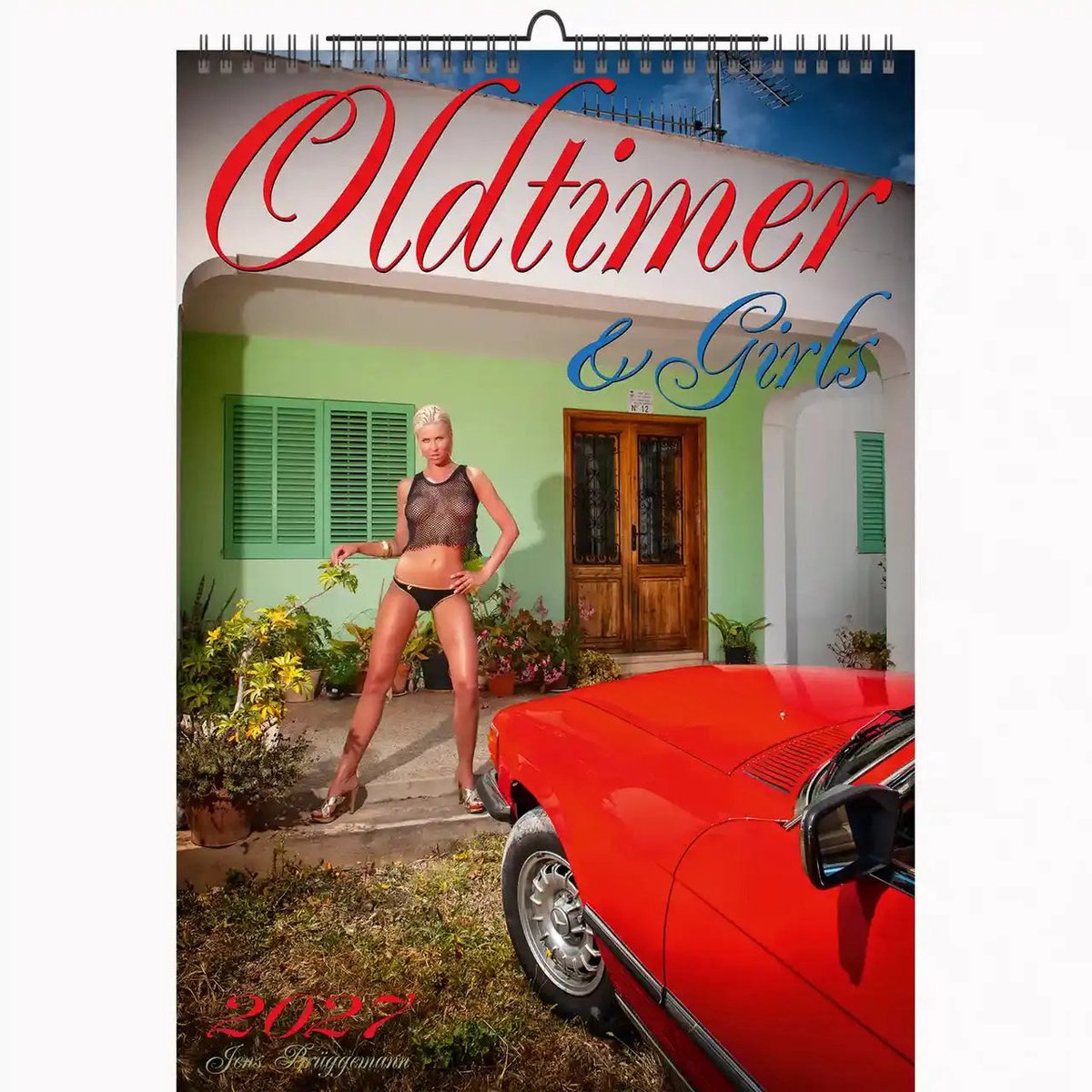 Oldtimer en Girls Kalender 2027 A3