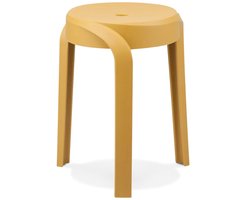 Légia Home POMPA - Krukje - Modern Design - Zacht & Comfortabel - Mosterdgeel