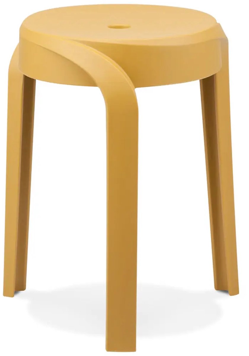 Légia Home POMPA - Krukje - Modern Design - Zacht & Comfortabel - Mosterdgeel