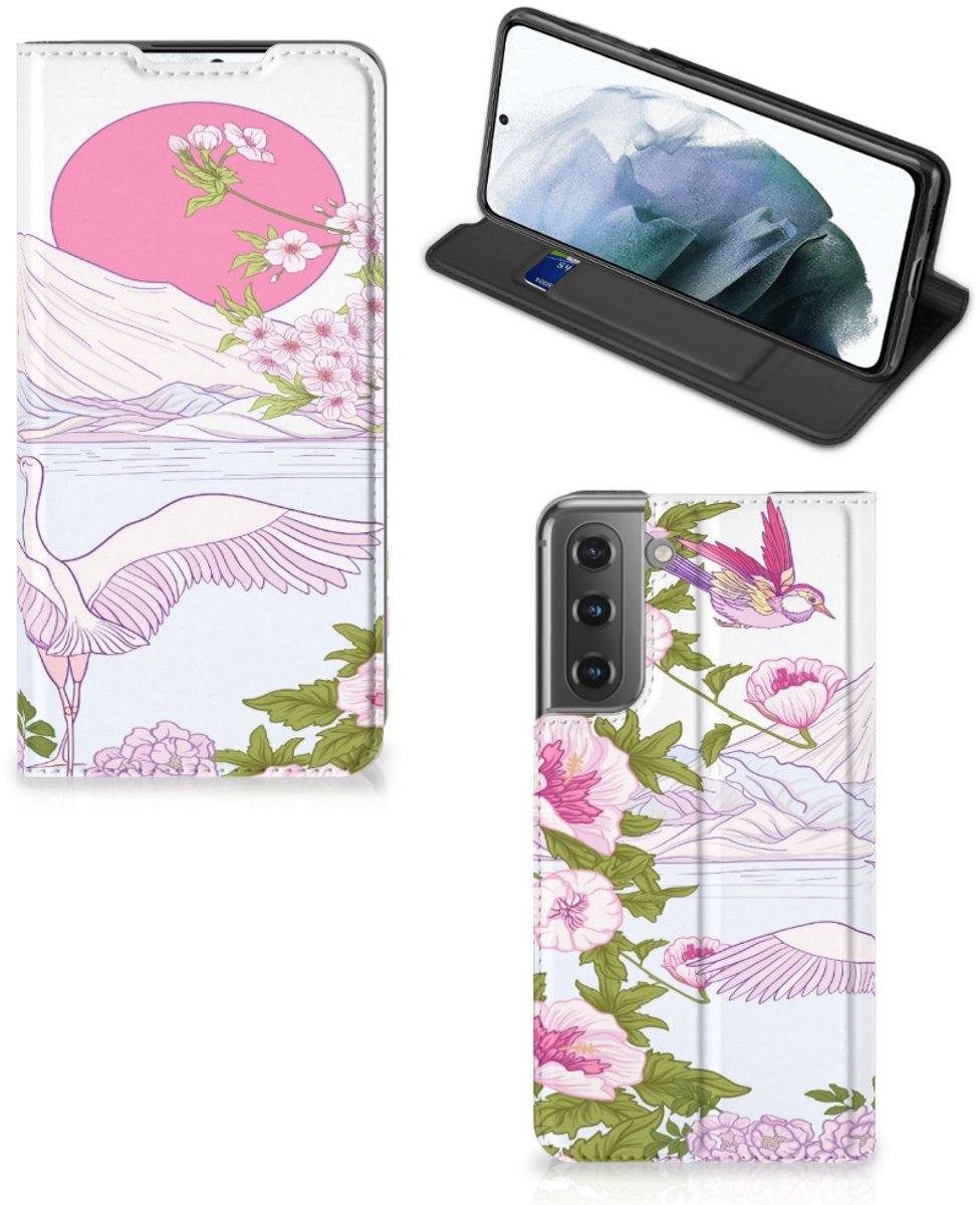 Samsung Galaxy S21 FE Hoesje maken Bird Standing