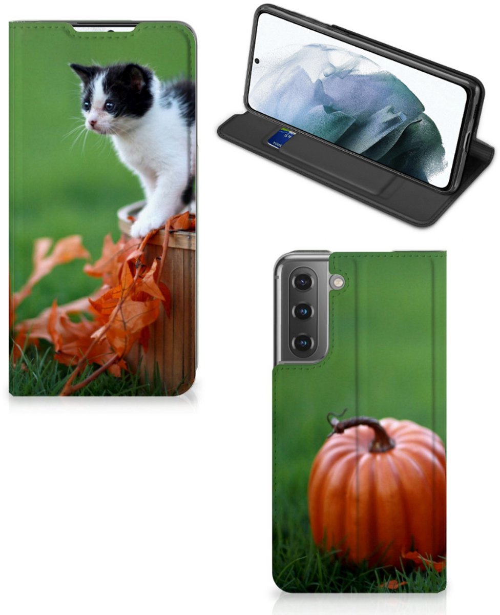 Samsung Galaxy S21 FE Hoesje maken Kitten