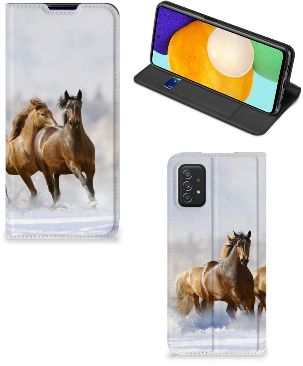 Samsung Galaxy A03s Hoesje maken Paarden