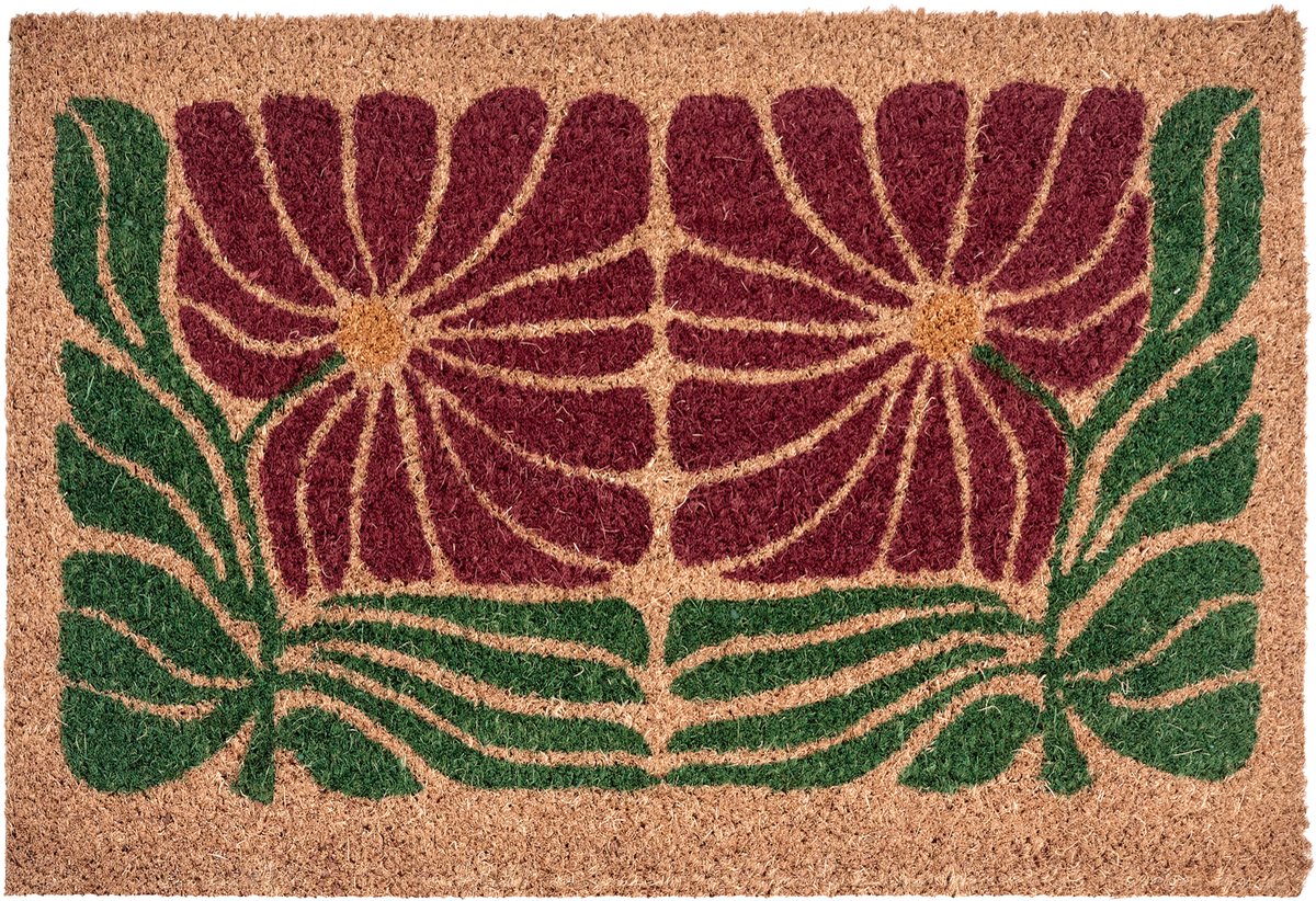 BELIANI TANALIAN - Deurmat - Meerkleurig - 40 x 60 cm - Kokos