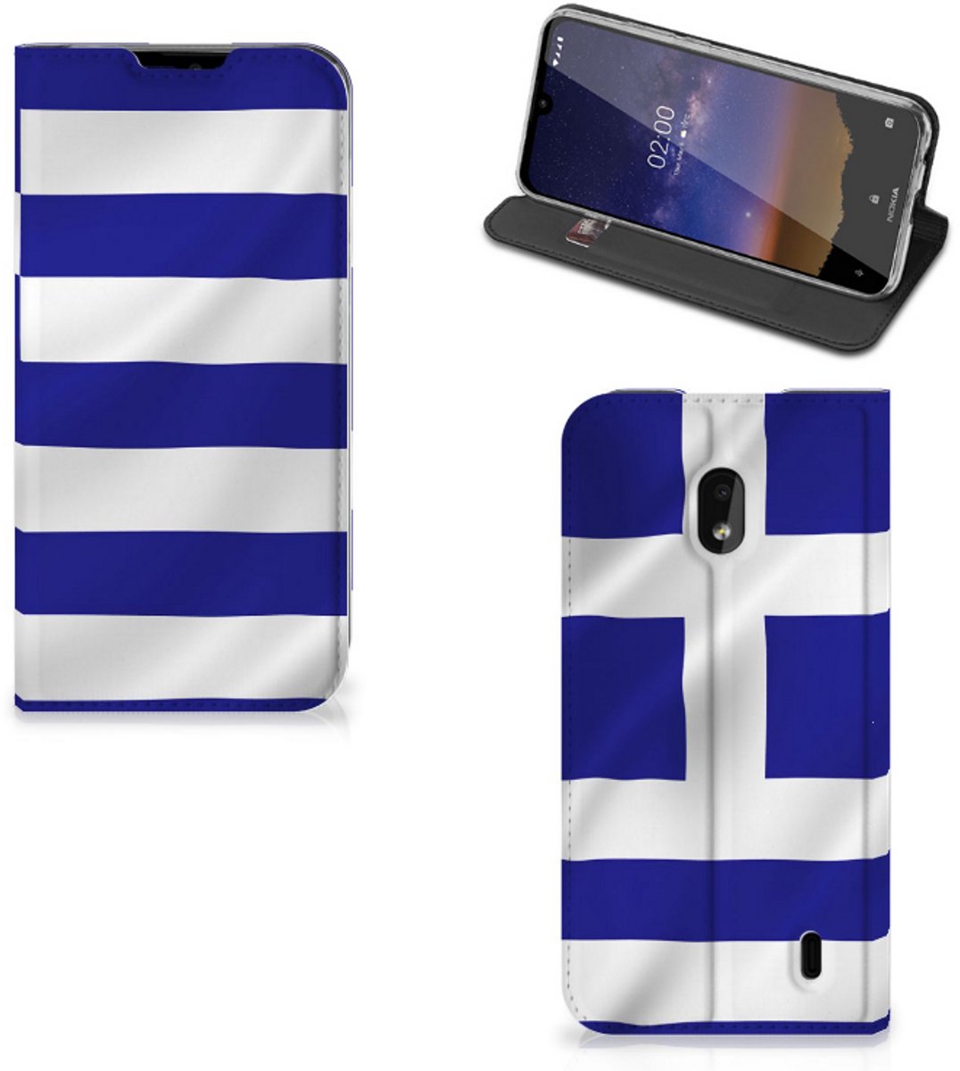 Standcase Hoesje voor Nokia 2.2 Standcase Griekenland