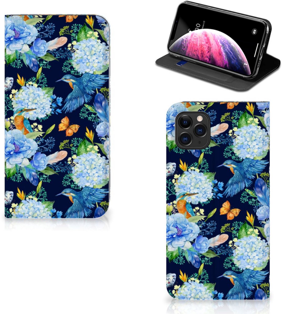 Hoesje maken voor Apple iPhone 11 Pro Max IJsvogel