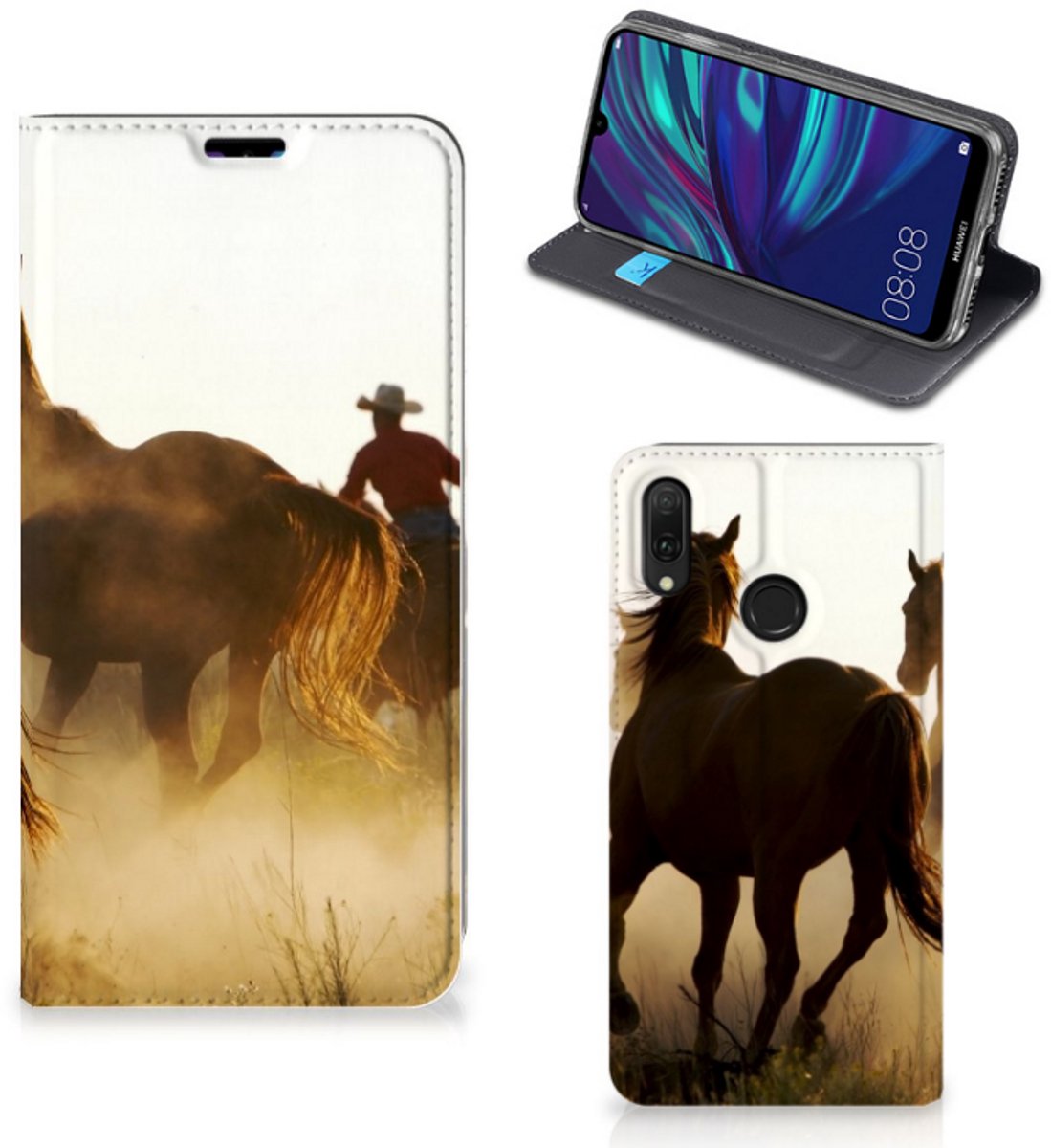 Huawei Y7 hoesje Y7 Pro (2019) Hoesje maken Design Cowboy