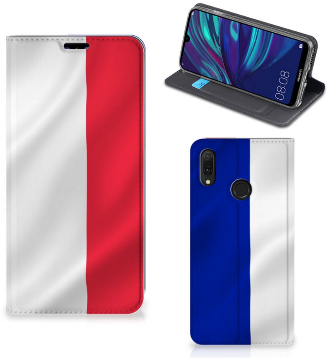 Huawei Y7 hoesje Y7 Pro (2019) Standcase Frankrijk