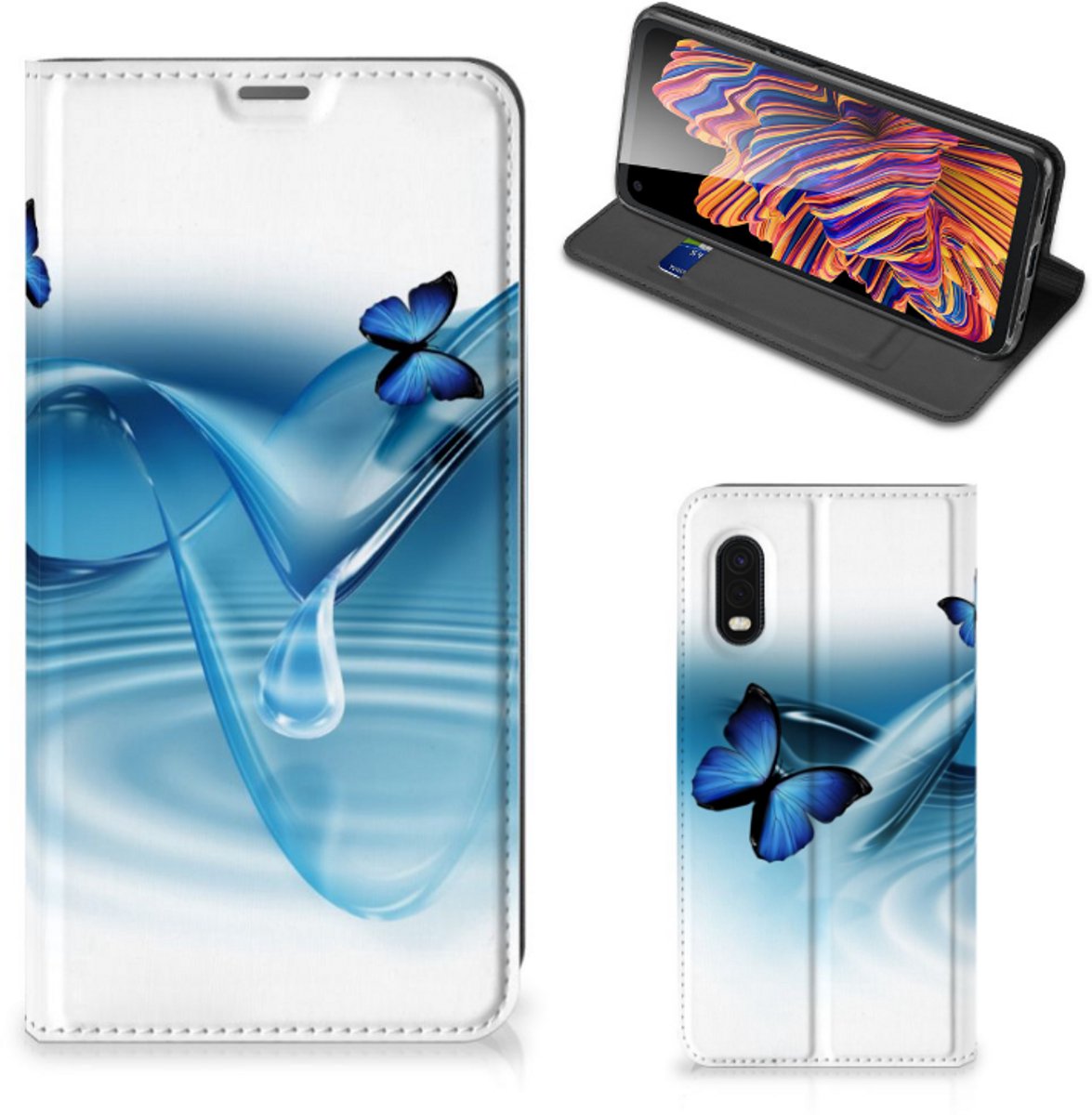 Samsung Xcover Pro Hoesje maken Vlinders