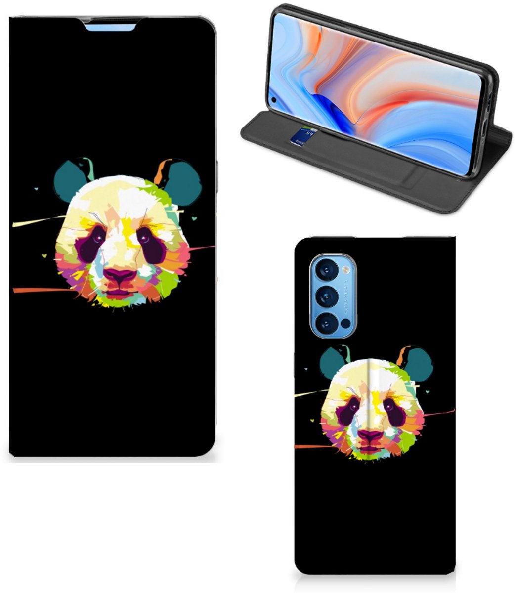 OPPO Reno4 Pro 5G Magnet Case Panda Color