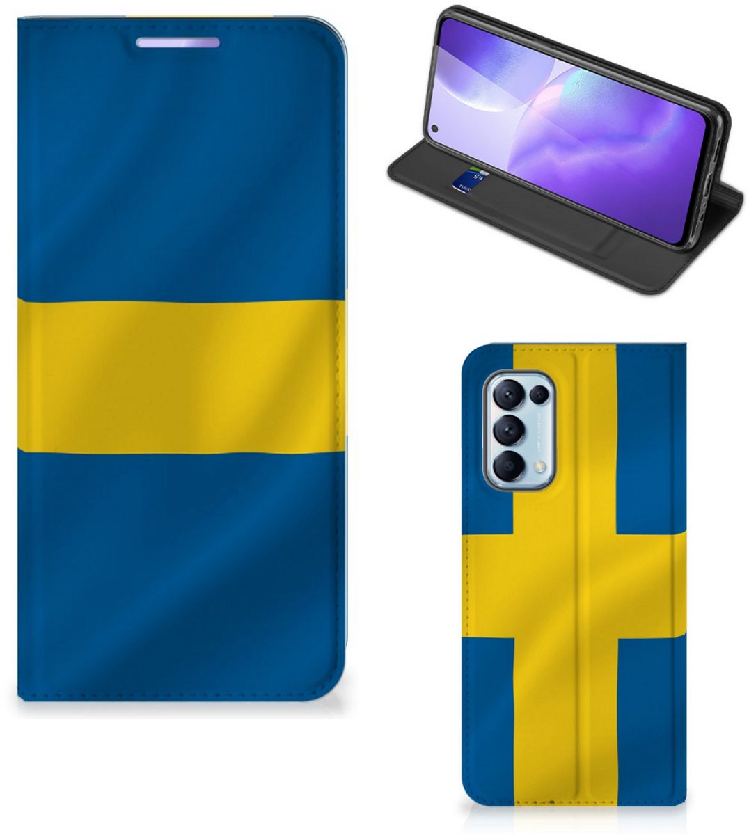OPPO Find X3 Lite Standcase Zweden