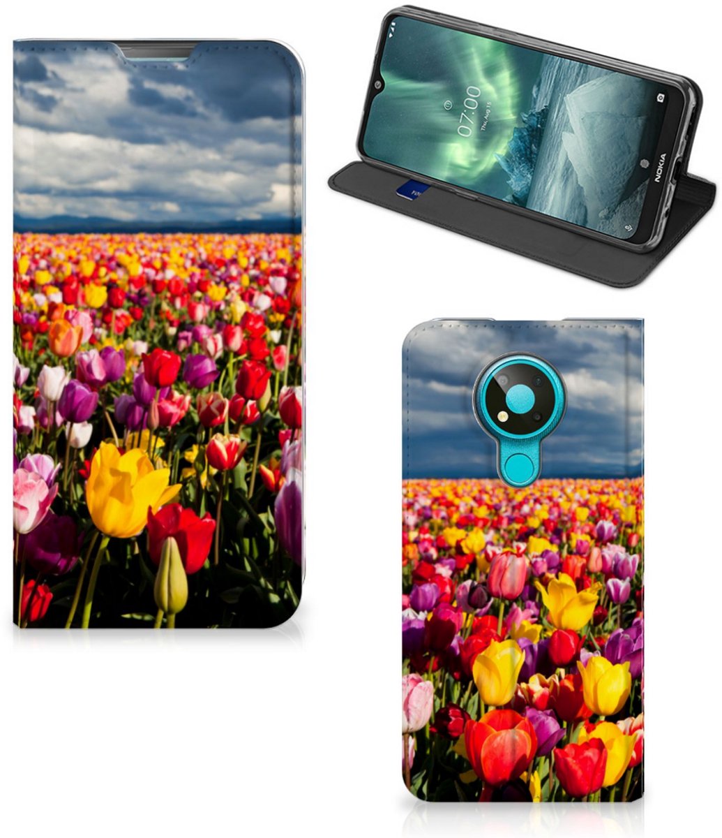 Nokia 3.4 Smart Cover Tulpen