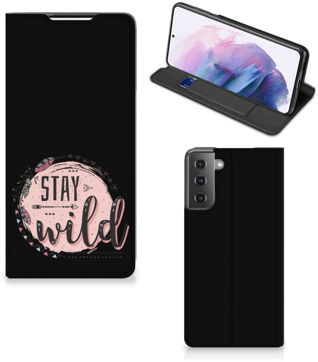 Samsung Galaxy S21 Plus Magnet Case Boho Stay Wild