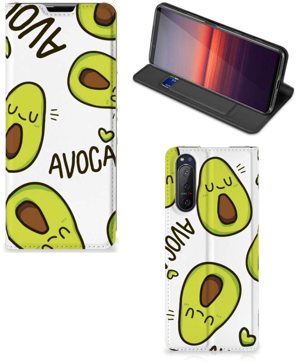 Sony Xperia 5 II Magnet Case Avocado Singing