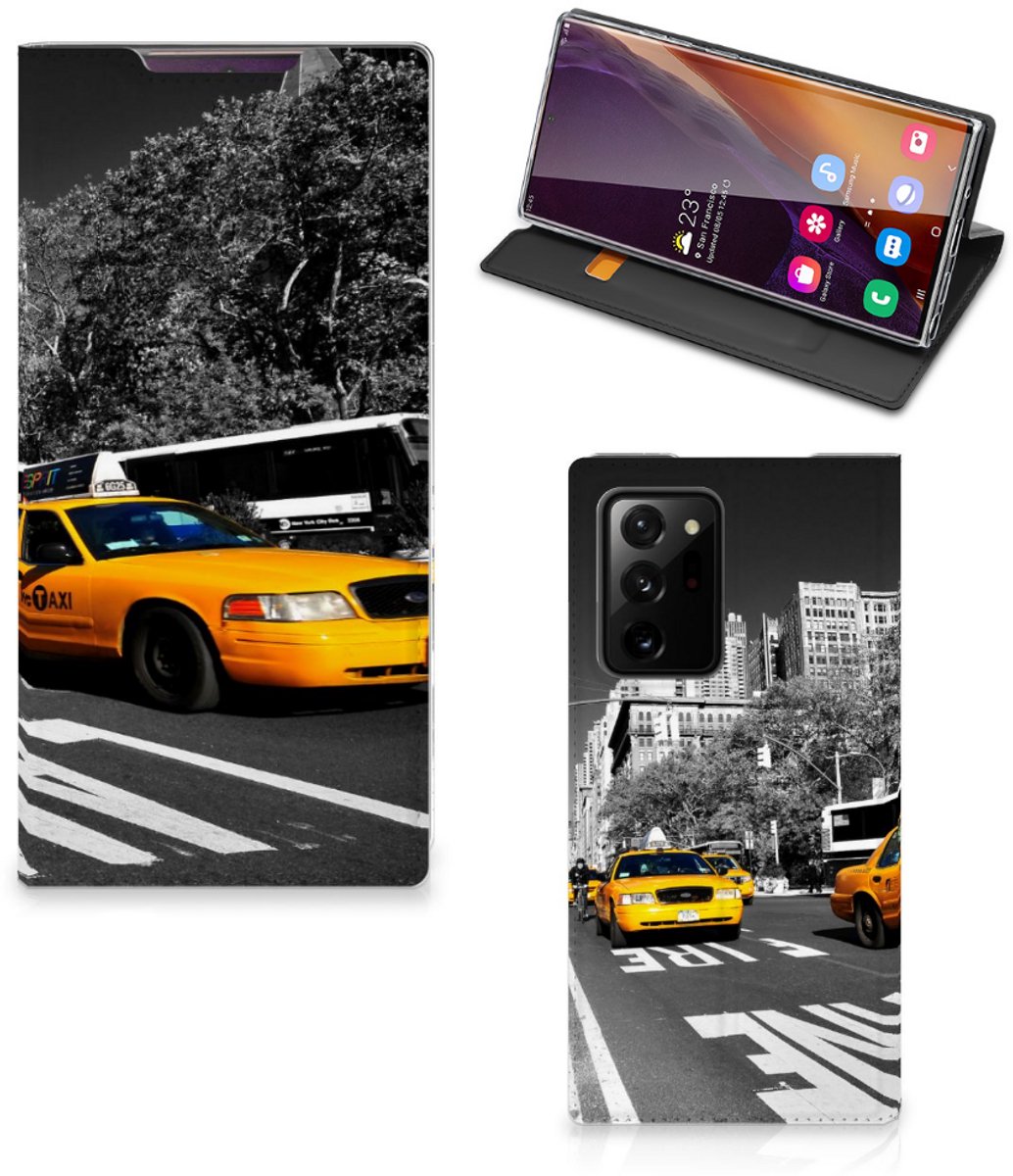 Samsung Galaxy Note 20 Ultra Book Cover New York Taxi