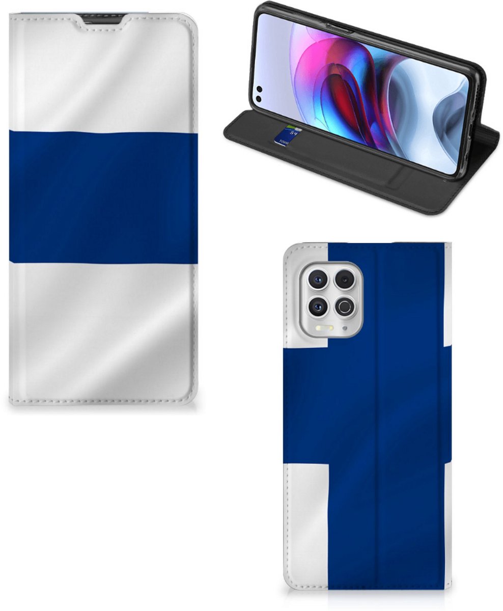 Book Case voor Motorola Moto G100 Standcase Finland