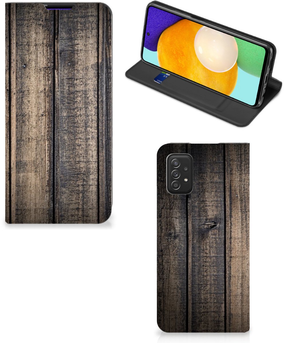 Samsung Galaxy A03s Book Wallet Case Steigerhout