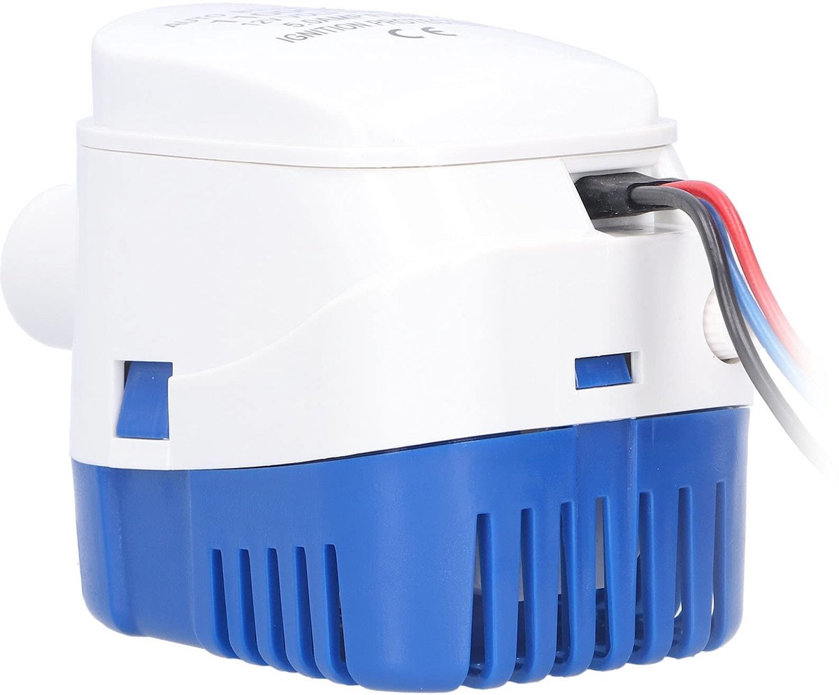 Allecto - Dompelpomp - Waterafscheidingsfilter - Afvalwaterbehandeling - Scheepslens - Automatisch - Elektrisch - Duurzaam - DC12V - 1100 GPH