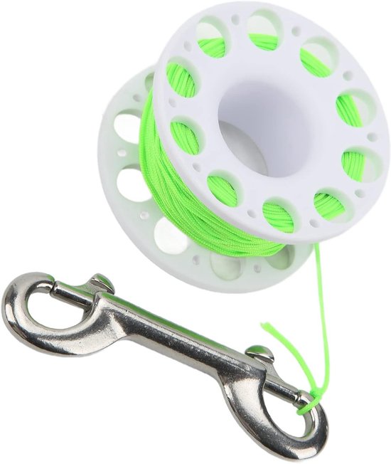 Diving Reel voor Duikers - Hoge Dichtheid Vinger Spool met Gidslijn - Draagbaar Duikaccessoire voor Onderwateravonturen — afbeelding 3