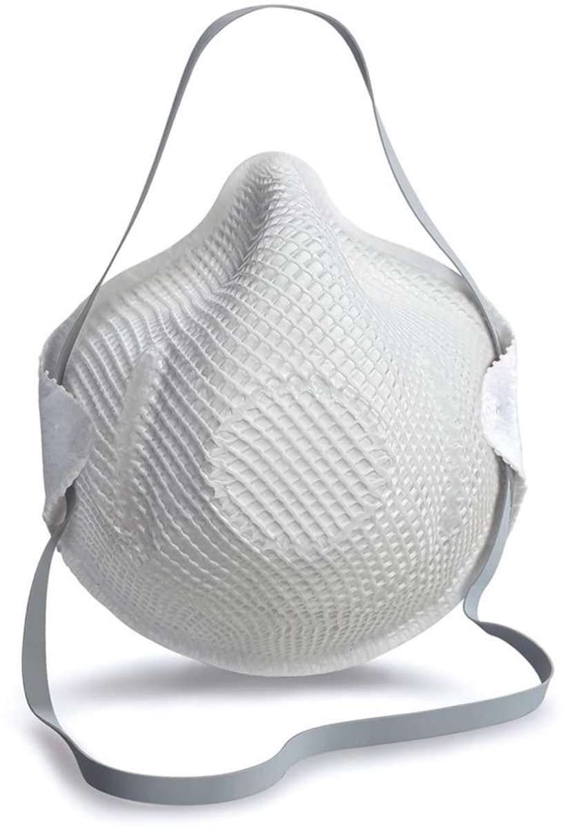 FFP2 Masker - Stofmasker Wegwerp - Industrieel Gebruik - ActivForm Zelfaanpassing - 20 stuks - Wit