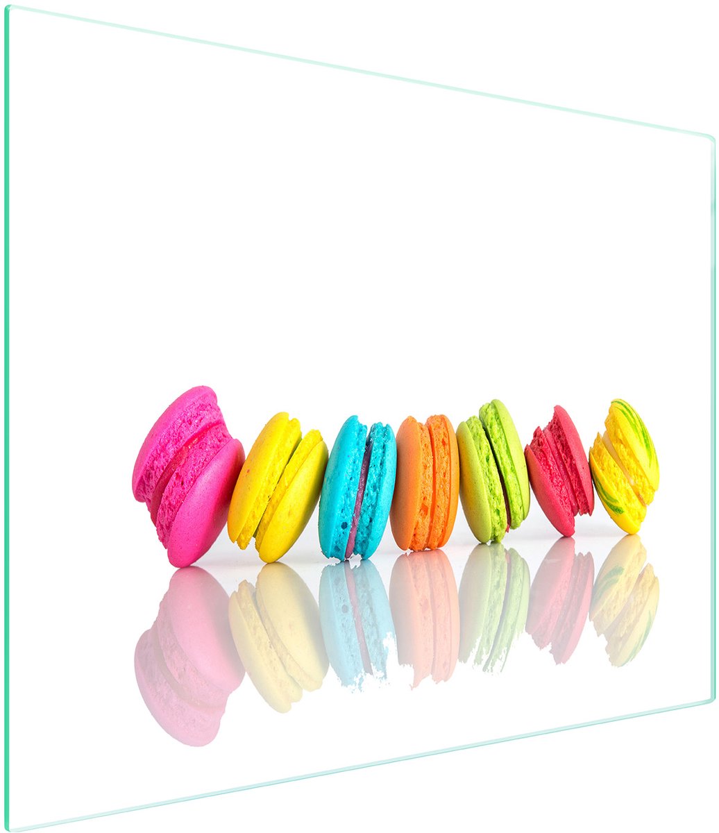 TMK ArtDeko - Snijplank van gehard glas - 52x30 cm - Kleurrijk