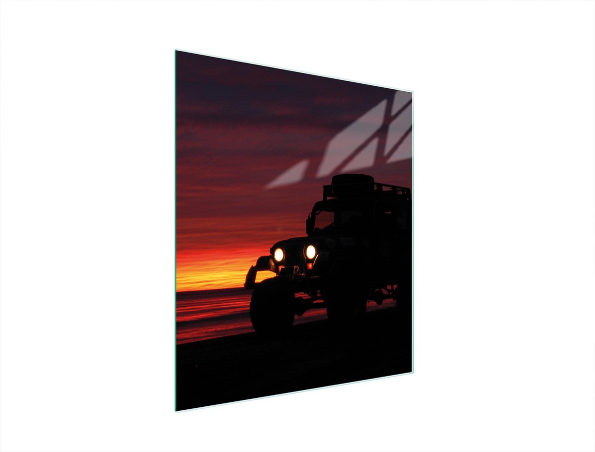 TMK ArtDeko - Snijplank - 45x52 cm - Hartglas - Gehard Glas