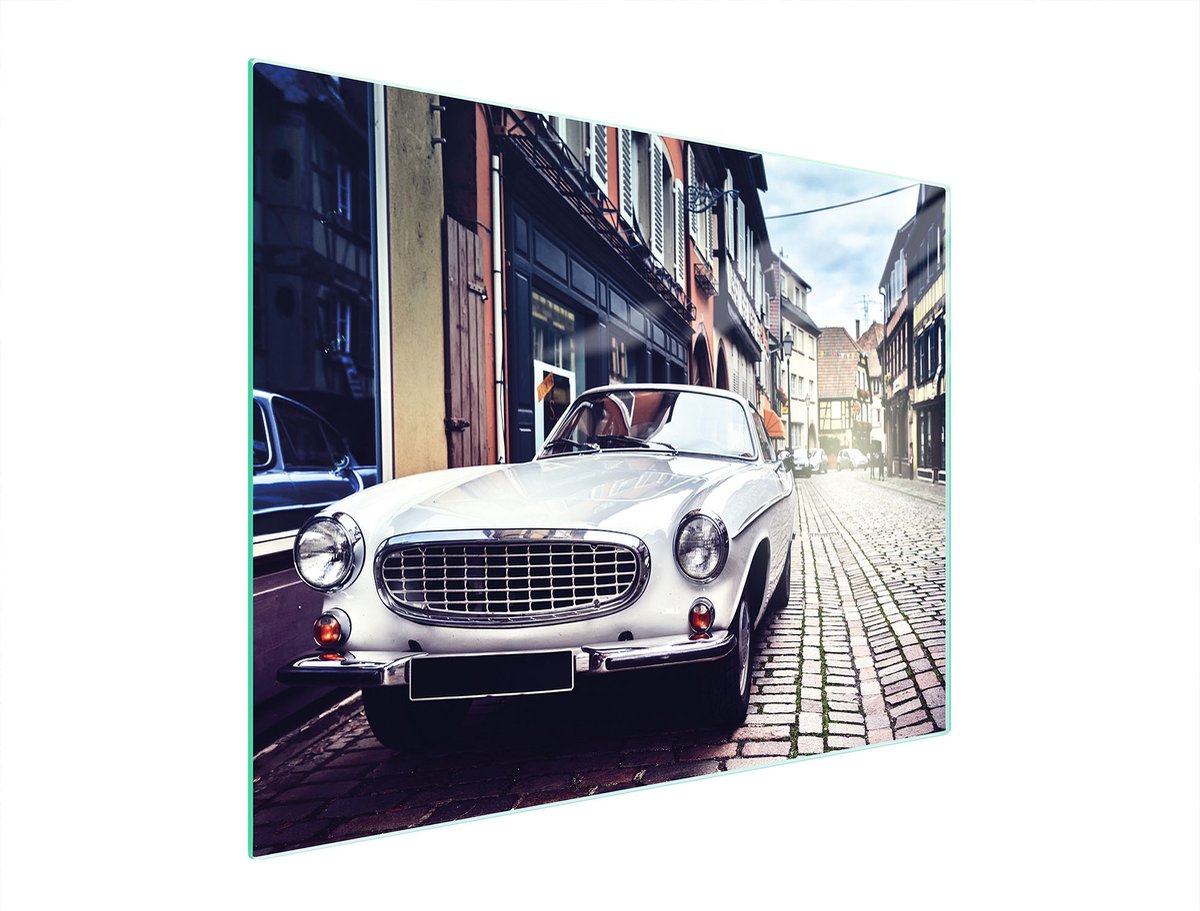 TMK ArtDeko Serie - Glazen Snijplank - 52x40 cm - Universeel - Antislip
