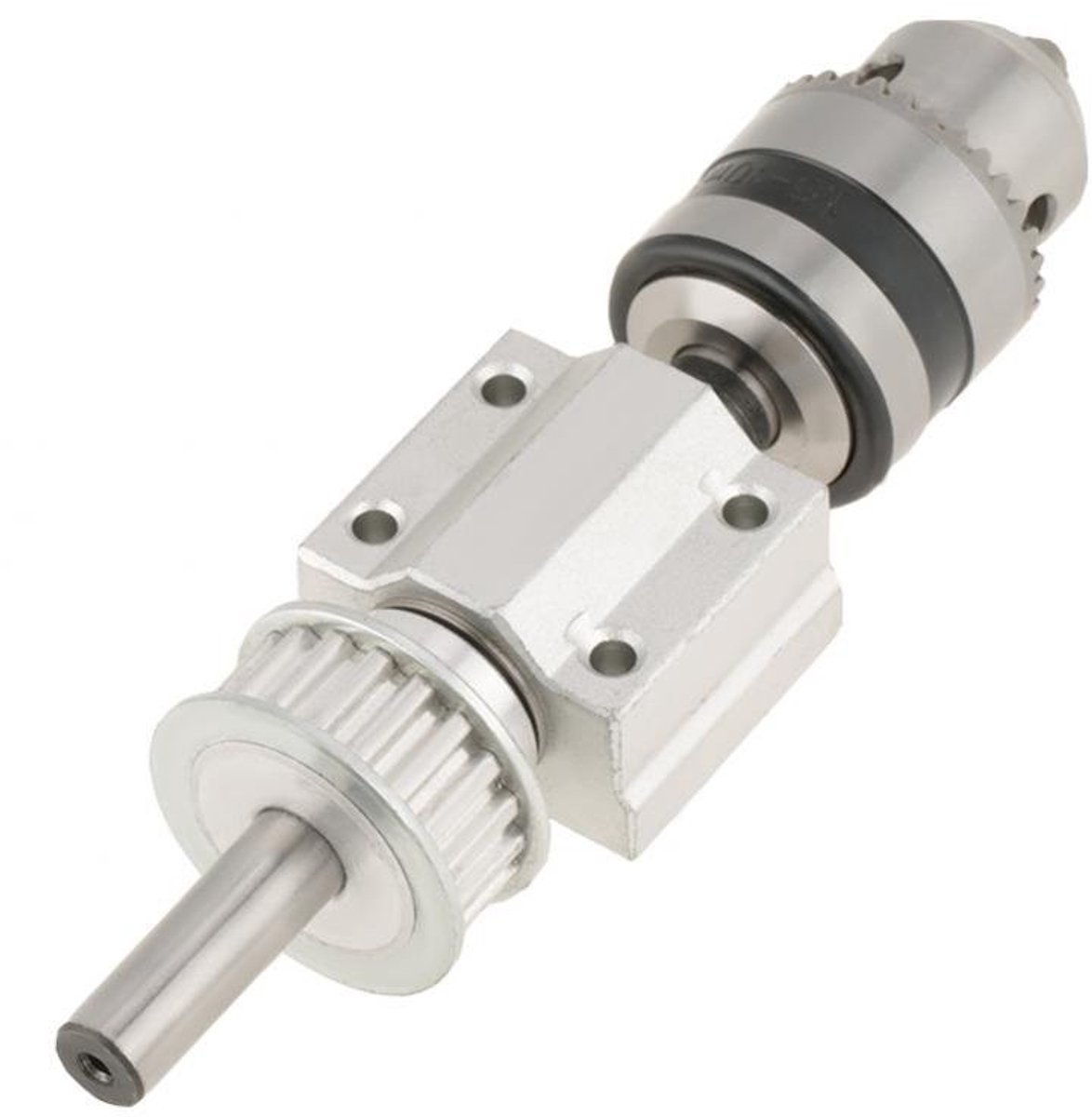 aladdien - High Precision Drill Spindle - Non-Driven Spindle - Duurzaam - Zilver - DIY Drill - Geschikt voor Tafelzaag en Grinder