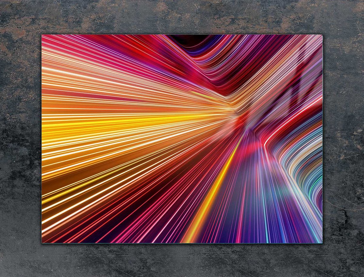 TMK ArtDeko Serie - Snijplank - 70x52 cm - Kleurig - Veilig en Praktisch