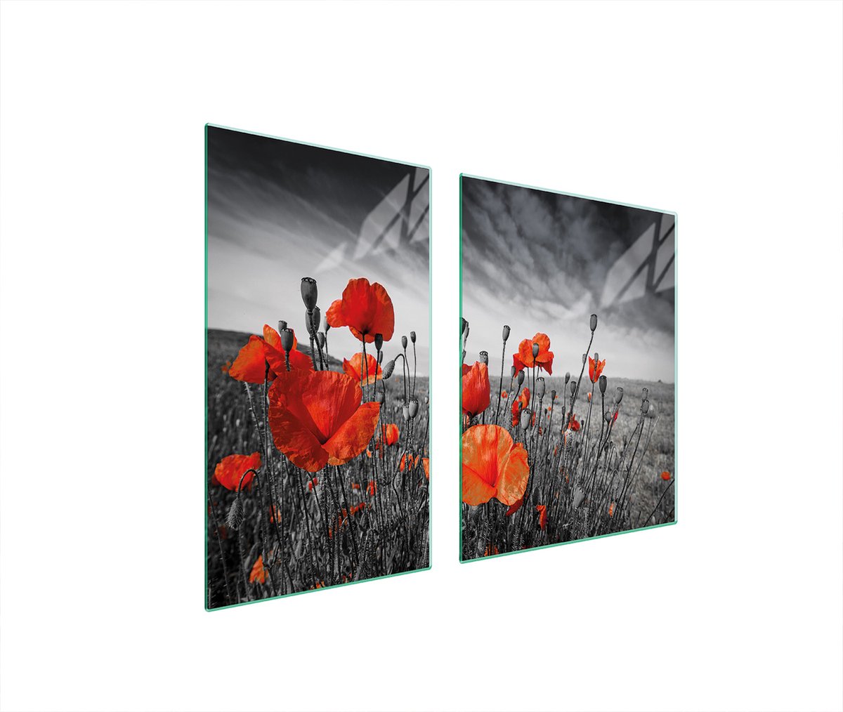 TMK ArtDeko Serie - Snijplank van Glas - 100x52 cm - Maki Design