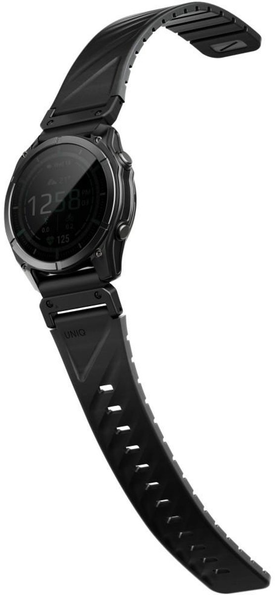 UNIQ Fluo Serie - Garmin Horlogeband - 26mm - Magnetisch - Zwart