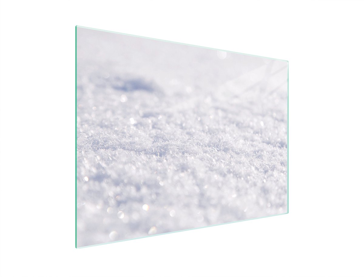TMK ArtDeko - Snijplank van Glas - 40x30 cm - Wit - Antibacterieel - Hittebestendig