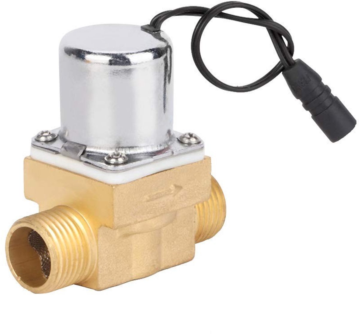 aladdien - Inductieklep - Hoogwaardige Solenoïde - Koper - Onderhoudsaccessoires - Urinoir Kraan - Geschikt voor Badkamer - Model B