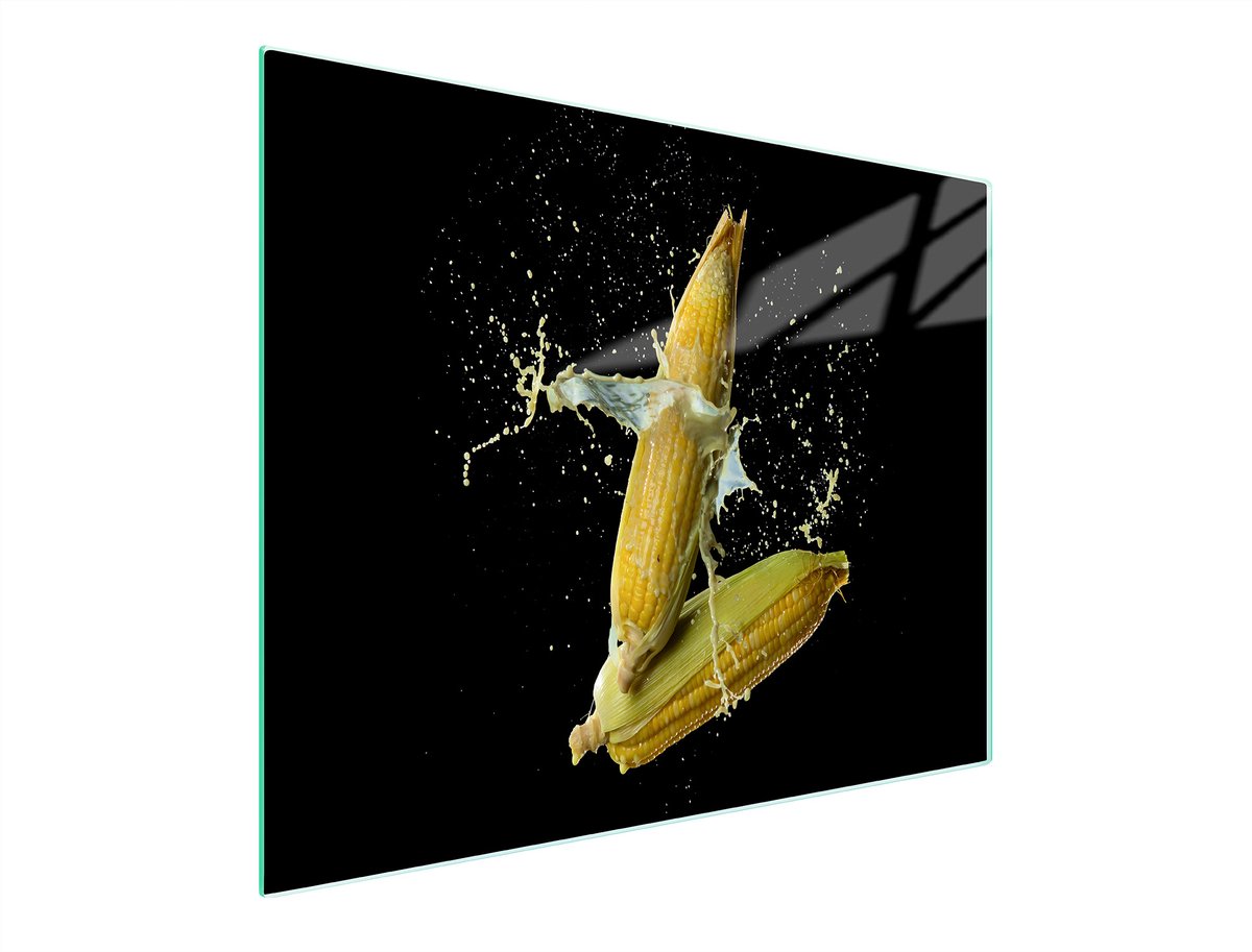 TMK ArtDeko Serie - Glazen Snijplank - 52x30 cm - Anti-Slip - Kunstzinnig Design