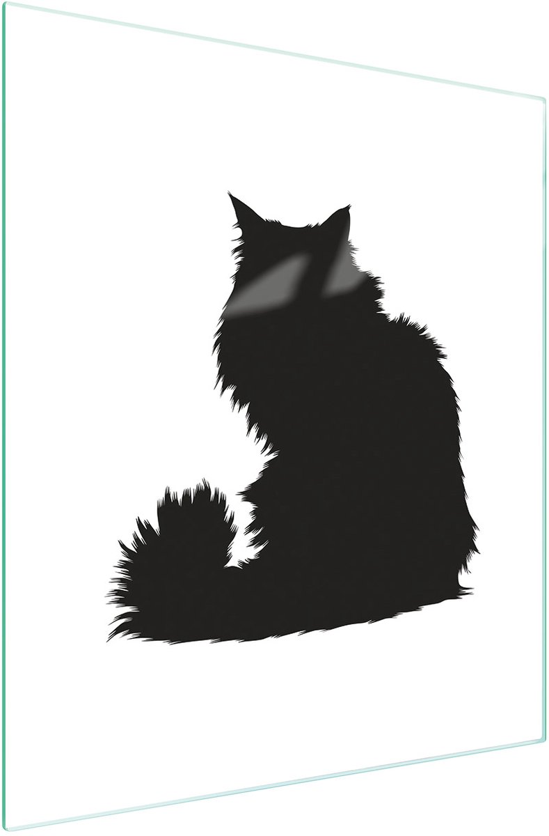 TMK ArtDeko - Snijplank - 45x52 cm - Glass - Kat Print