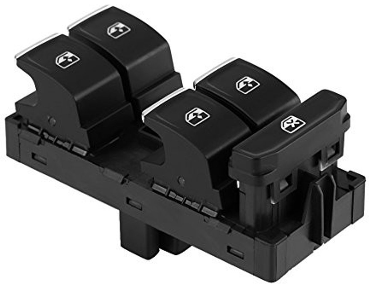 Allecto - Qiilu Raam Bediening Schakelaar voor VW Golf, Passat, Tiguan, Touran - 5G0 959 857 C