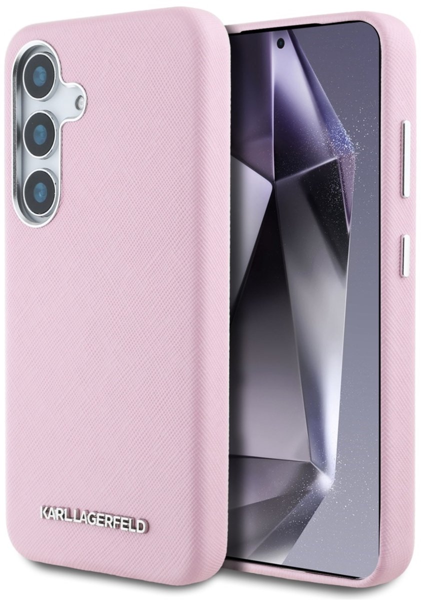Karl Lagerfeld Case Safiano Volledig Ingewikkeld Voor Samsung Galaxy S25+ Voor Magsafe