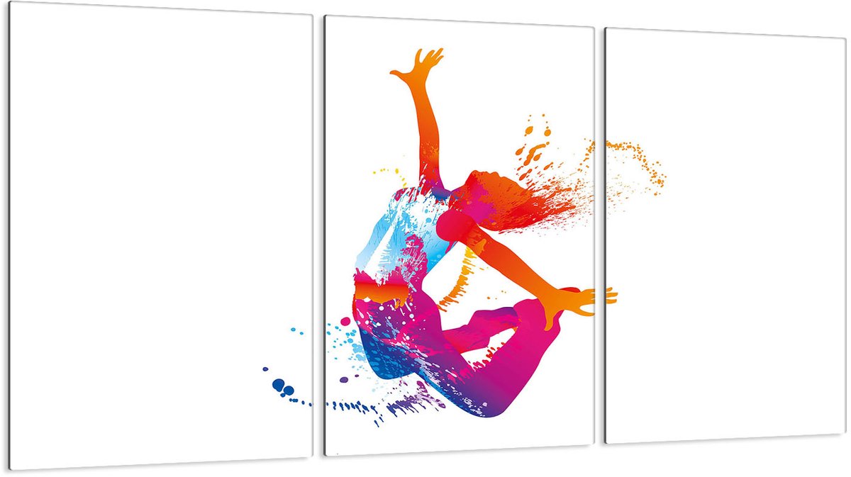 TMK ArtDeko - Serie - Glazen Beschermplaat - 3x30x52cm - Sneeuw - Hartglas
