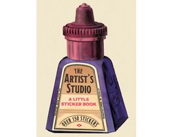 Little Sticker Books-The Artist's Studio: A Little Sticker Book
