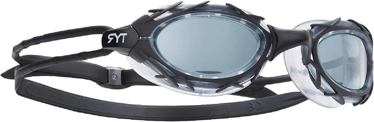 Zwembril Volwassenen - Zwemmasker Uniseks - Open Water Zwemmen - Geïntegreerd Anti-Condens - One Size - Smoke Grijs