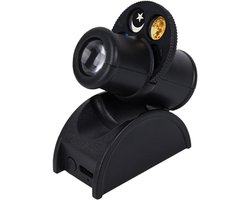 Moon Star sterrenprojector die sterren op het plafond projecteert